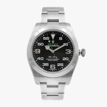 Rolex Air King Black Dial Stainless Steel