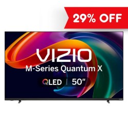 VIZIO 50-inch MQX-Series 4K 120Hz QLED HDR10+ Smart TV